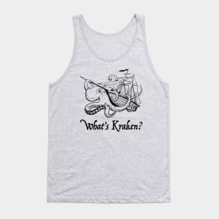 What's Kraken - Black Tank Top